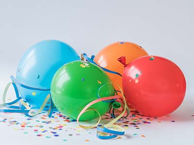 Balões para festas